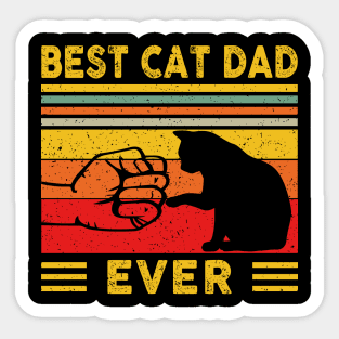 Best cat dad ever Sticker